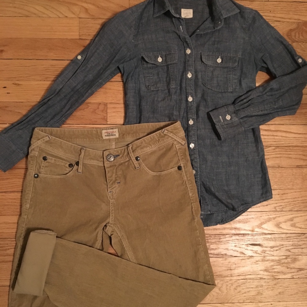 Free People corduroys